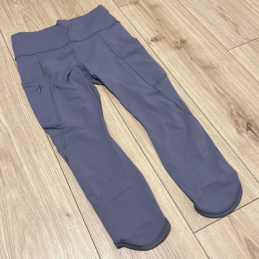 Athleta Gray High Rise Leggings Women’s Small Workout Yoga Pants